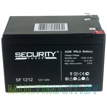 Аккумулятор для ИБП Security Force SF 1212 (12В/12 А·ч)